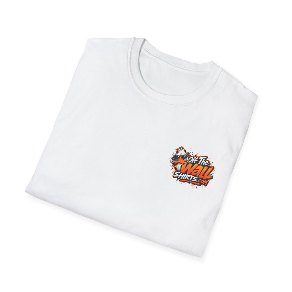 Offended Duck T-Shirt — "I'm Always Forced To Do Shit" Funny Sarcastic Graphic Tee