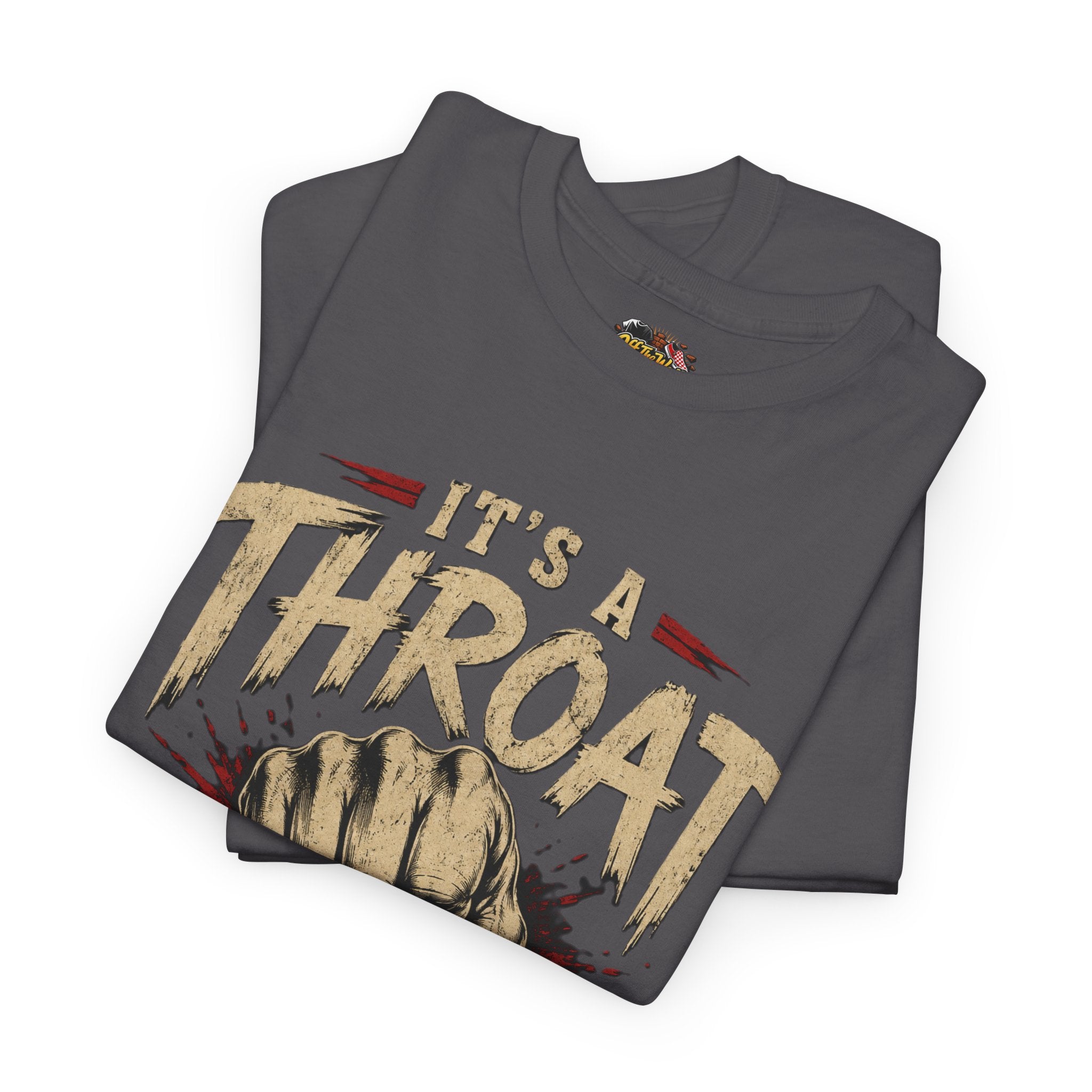 T-Shirt — "It's a Throat Punch Kinda Day" Graphic Tee