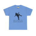 Whimsical Dance Tee - Unisex Heavy Cotton Tee, Great for Festivals, Gifts, Dance Events, Casual Wear, or Food Lovers