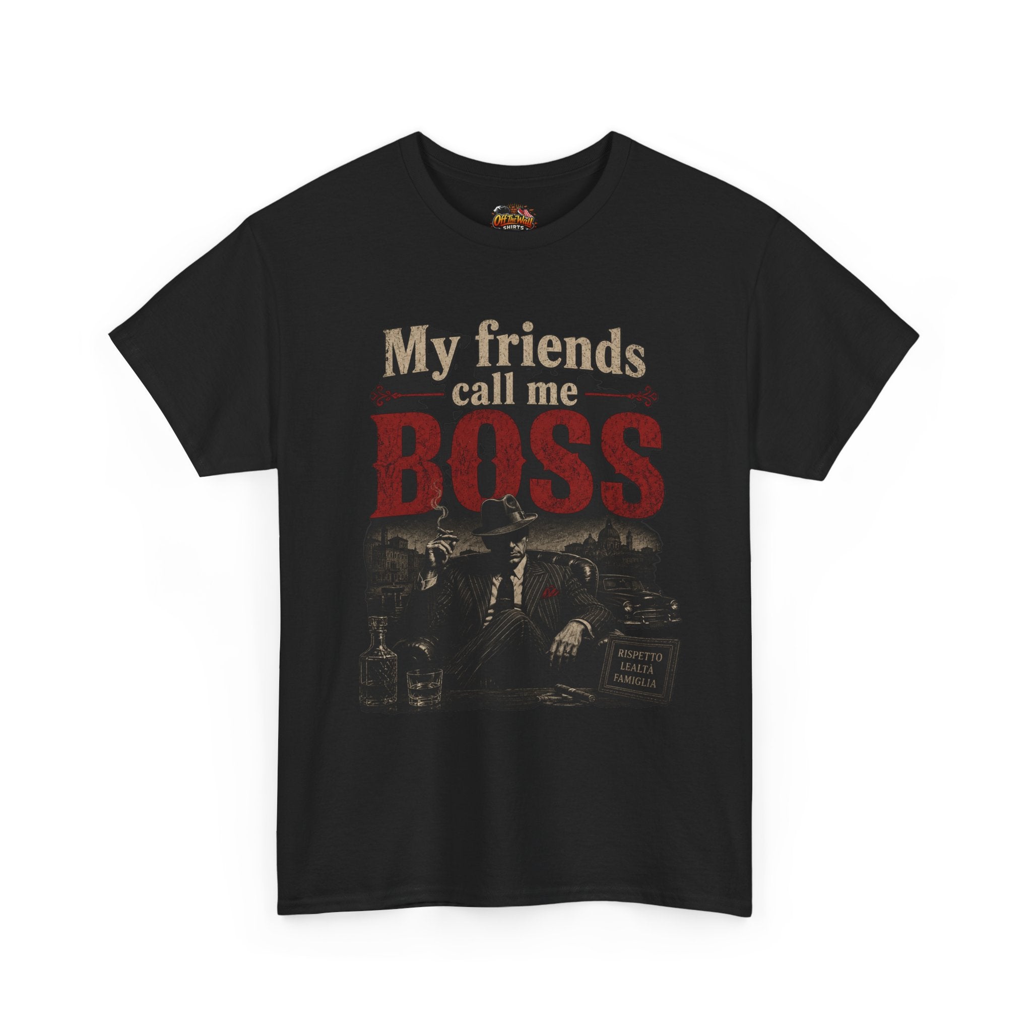 Boss Vintage Tee — "My Friends Call Me Boss" Graphic T-Shirt