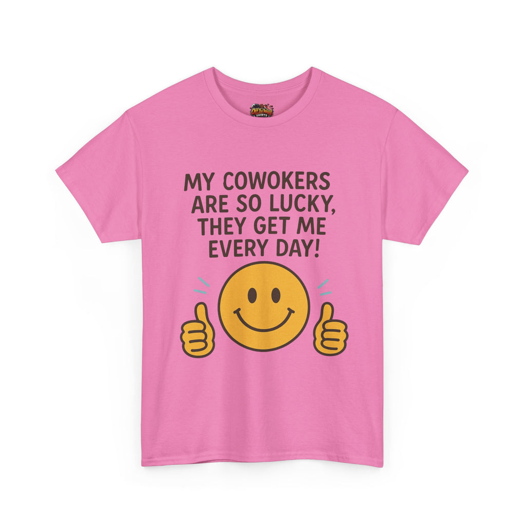 Funny Work Quote Unisex Heavy Cotton Tee, Office Humor Shirt, Coworker Gift, Sarcastic Tee, Work from Home Apparel