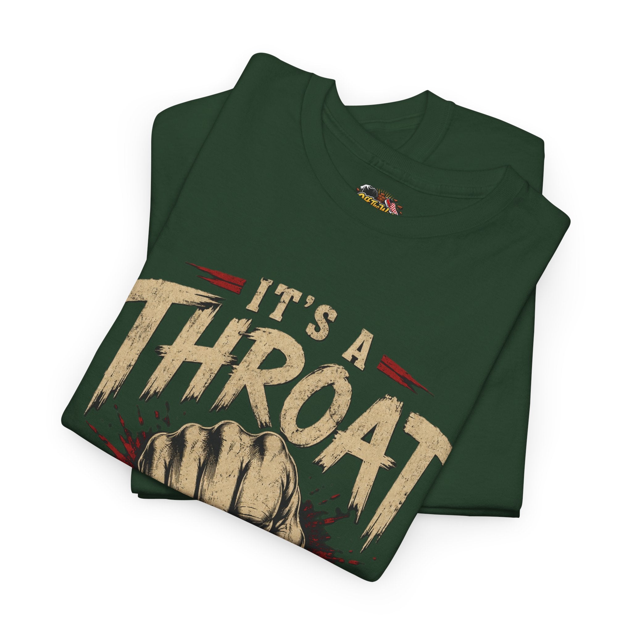 T-Shirt — "It's a Throat Punch Kinda Day" Graphic Tee