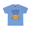 Funny Work Quote Unisex Heavy Cotton Tee, Office Humor Shirt, Coworker Gift, Sarcastic Tee, Work from Home Apparel