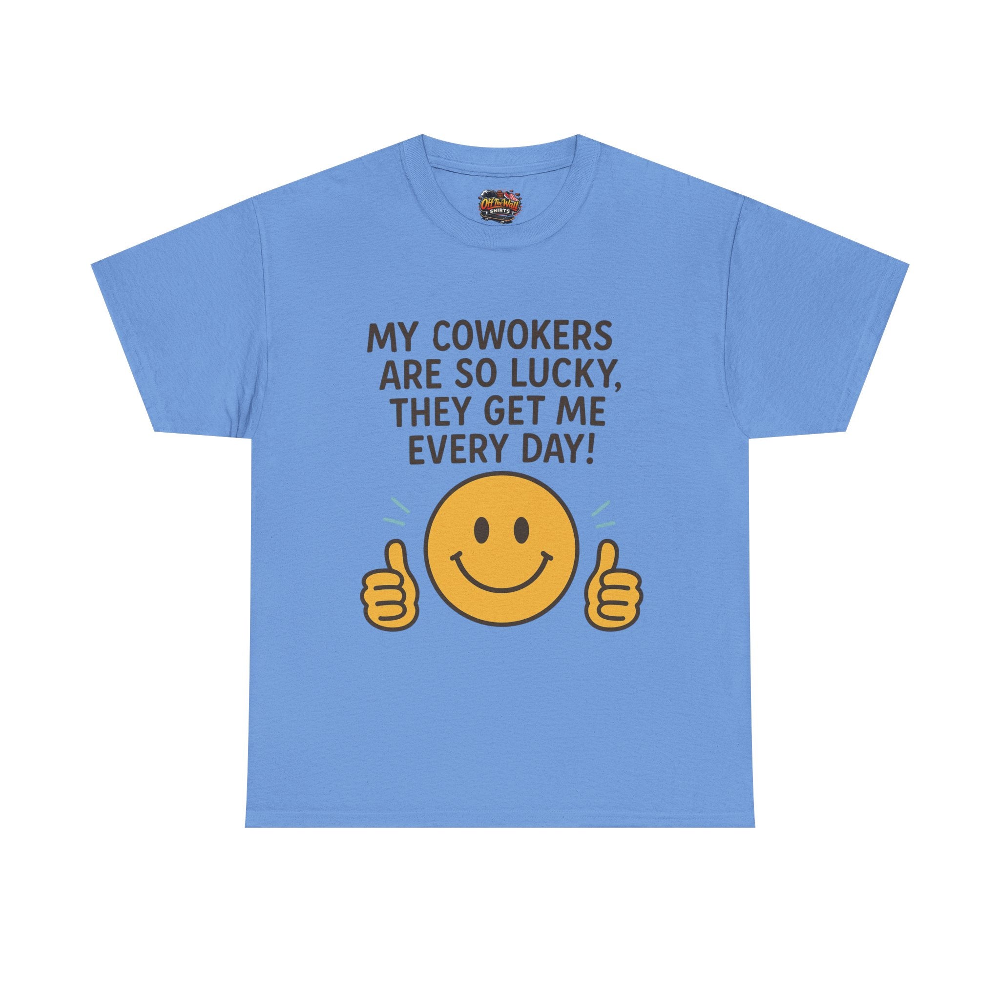 Funny Work Quote Unisex Heavy Cotton Tee, Office Humor Shirt, Coworker Gift, Sarcastic Tee, Work from Home Apparel