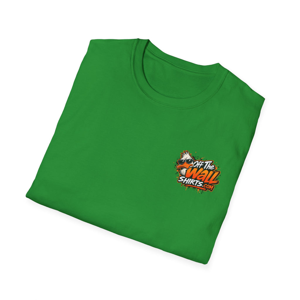 Offended Duck T-Shirt — "I'm Always Forced To Do Shit" Funny Sarcastic Graphic Tee
