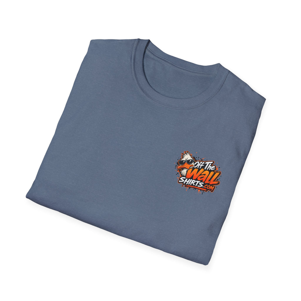 Offended Duck T-Shirt — "I'm Always Forced To Do Shit" Funny Sarcastic Graphic Tee