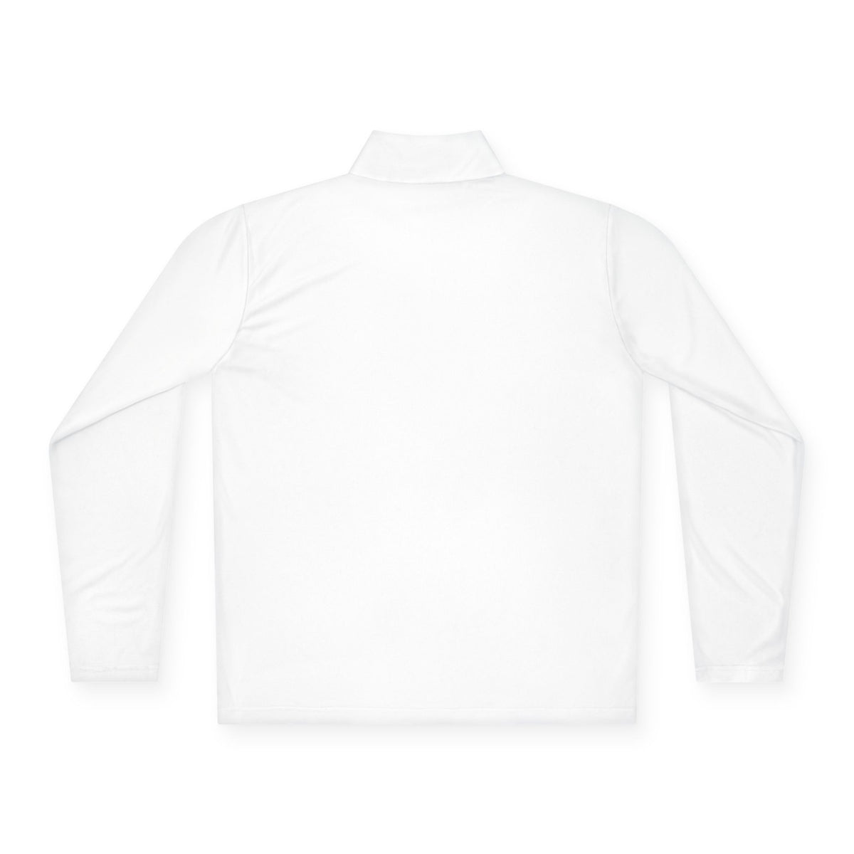 Quarter-Zip Pullover — Small Chest Logo, Nautical Coastal Graphic