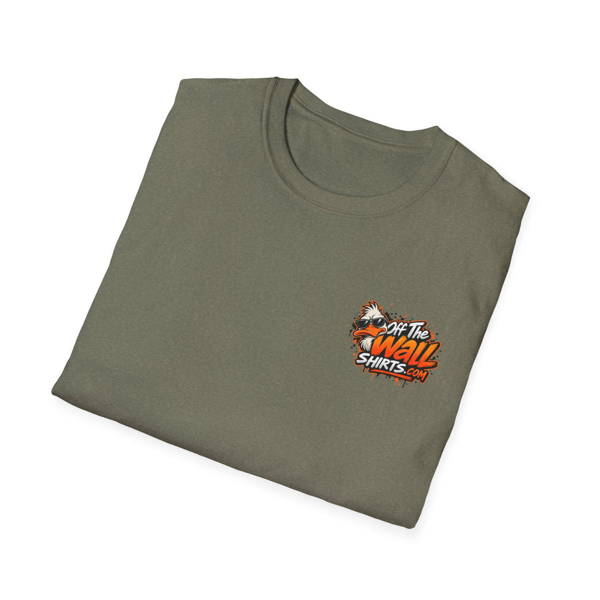 Offended Duck T-Shirt — "I'm Always Forced To Do Shit" Funny Sarcastic Graphic Tee