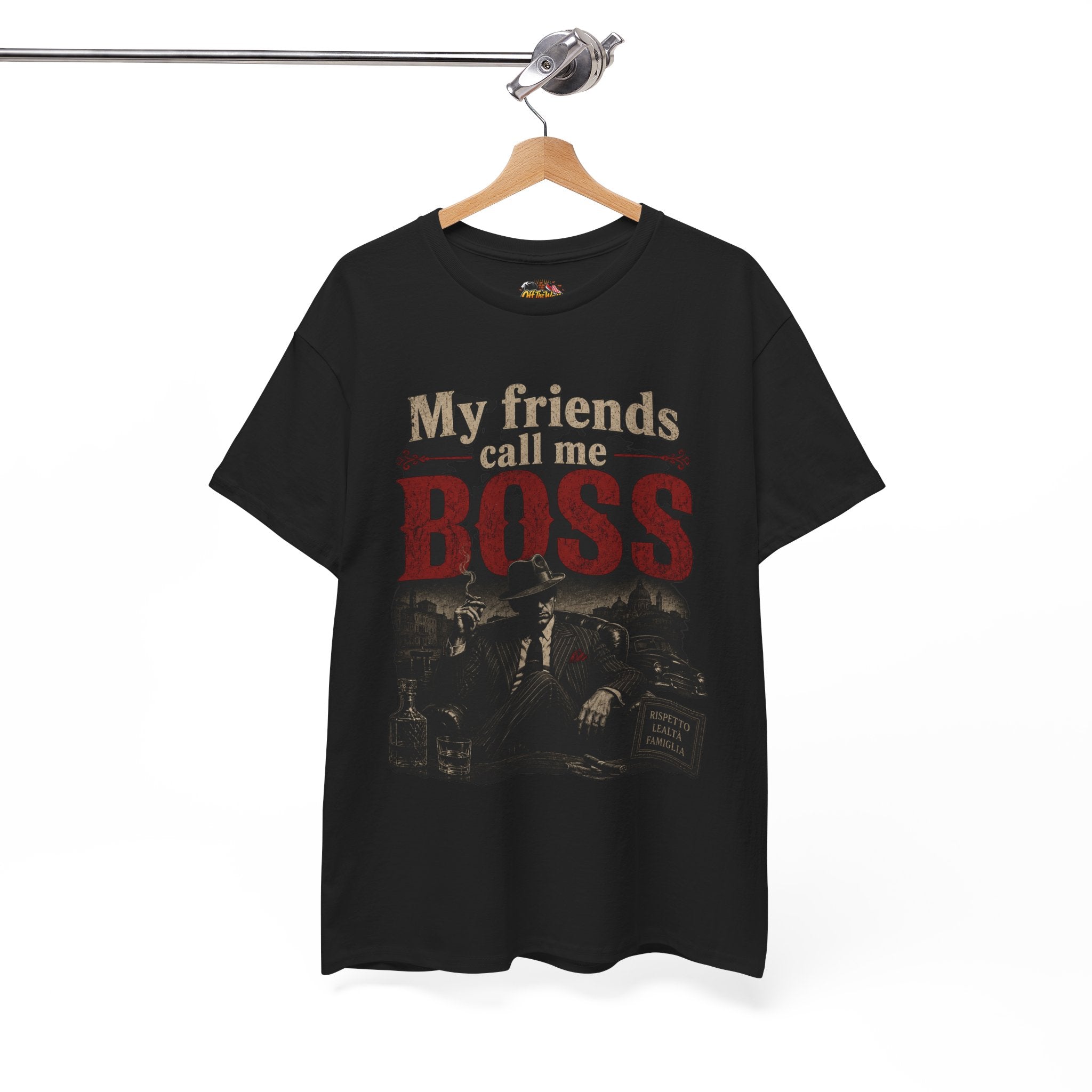 Boss Vintage Tee — "My Friends Call Me Boss" Graphic T-Shirt