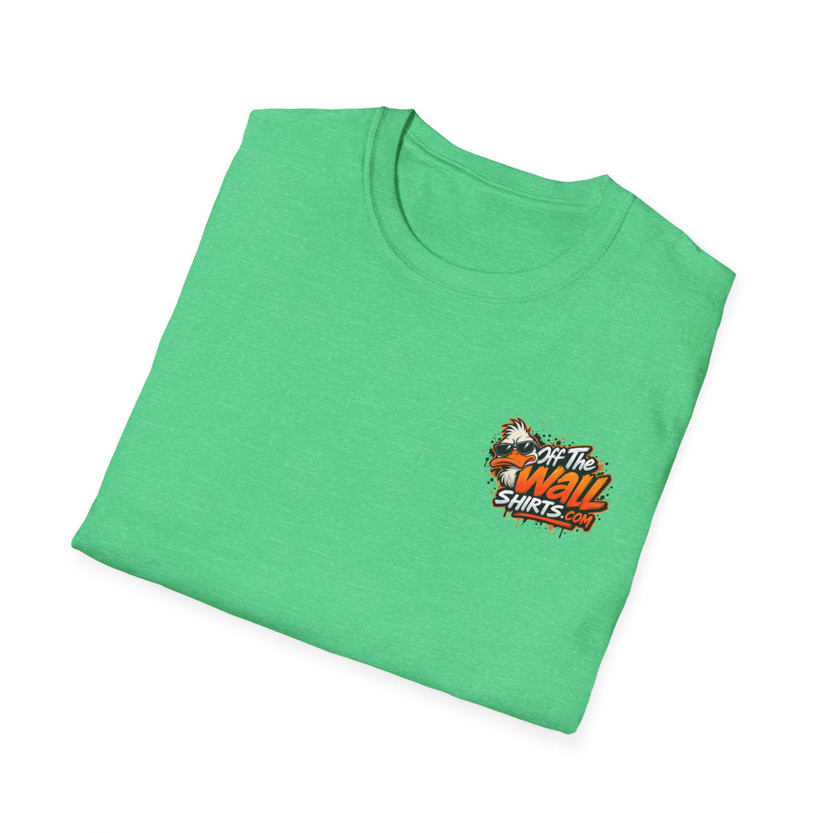 Offended Duck T-Shirt — "I'm Always Forced To Do Shit" Funny Sarcastic Graphic Tee
