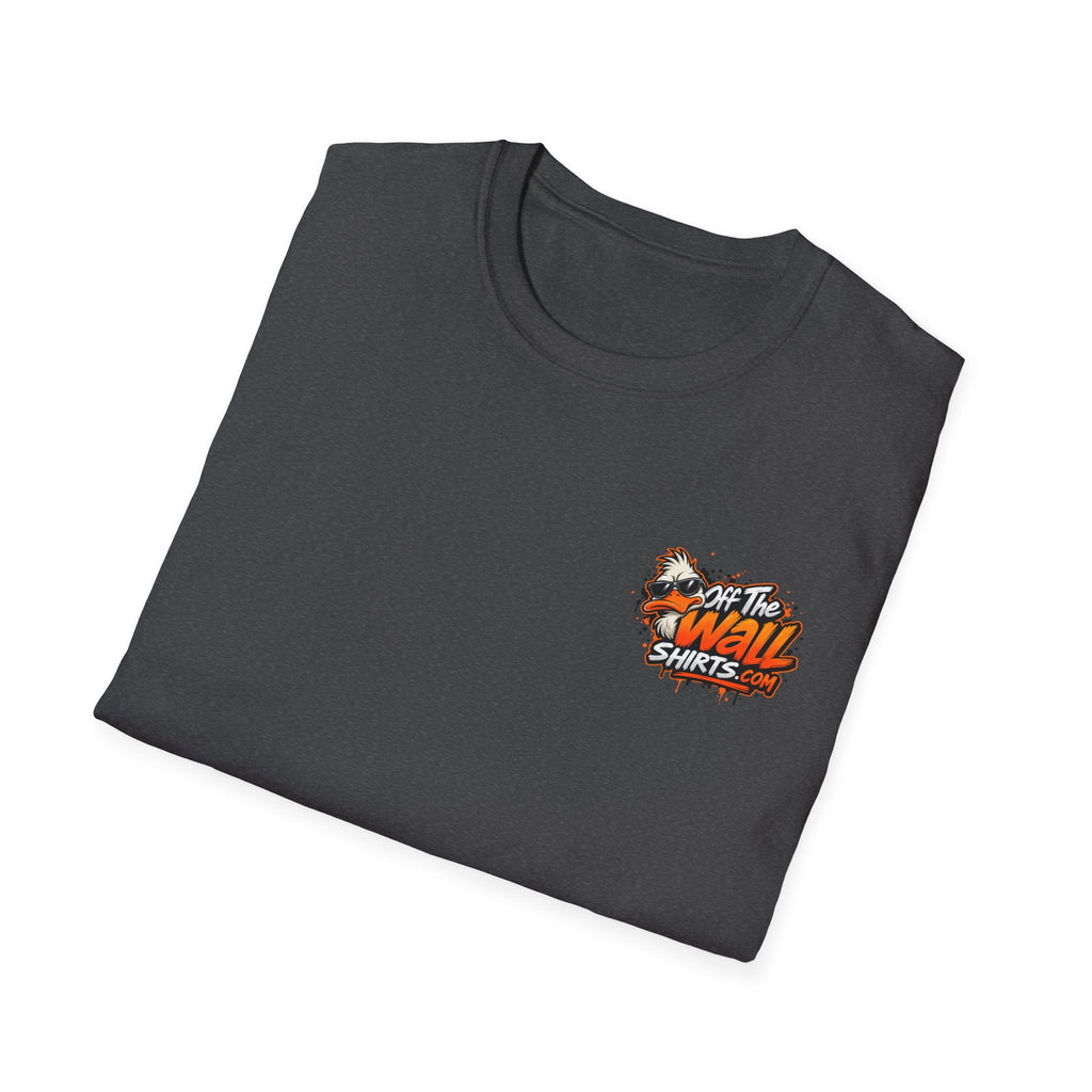 Offended Duck T-Shirt — "I'm Always Forced To Do Shit" Funny Sarcastic Graphic Tee