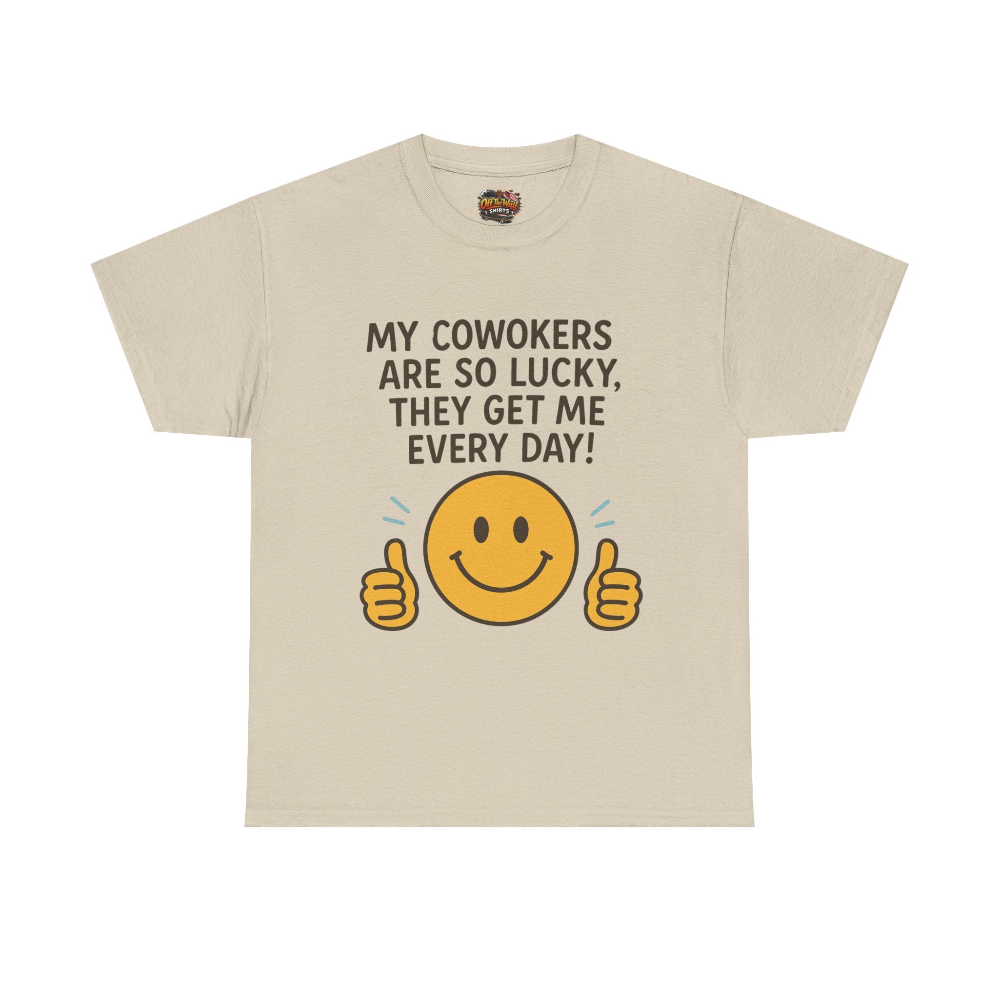 Funny Work Quote Unisex Heavy Cotton Tee, Office Humor Shirt, Coworker Gift, Sarcastic Tee, Work from Home Apparel