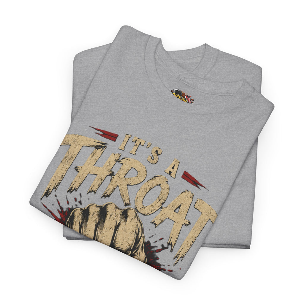 T-Shirt — "It's a Throat Punch Kinda Day" Graphic Tee