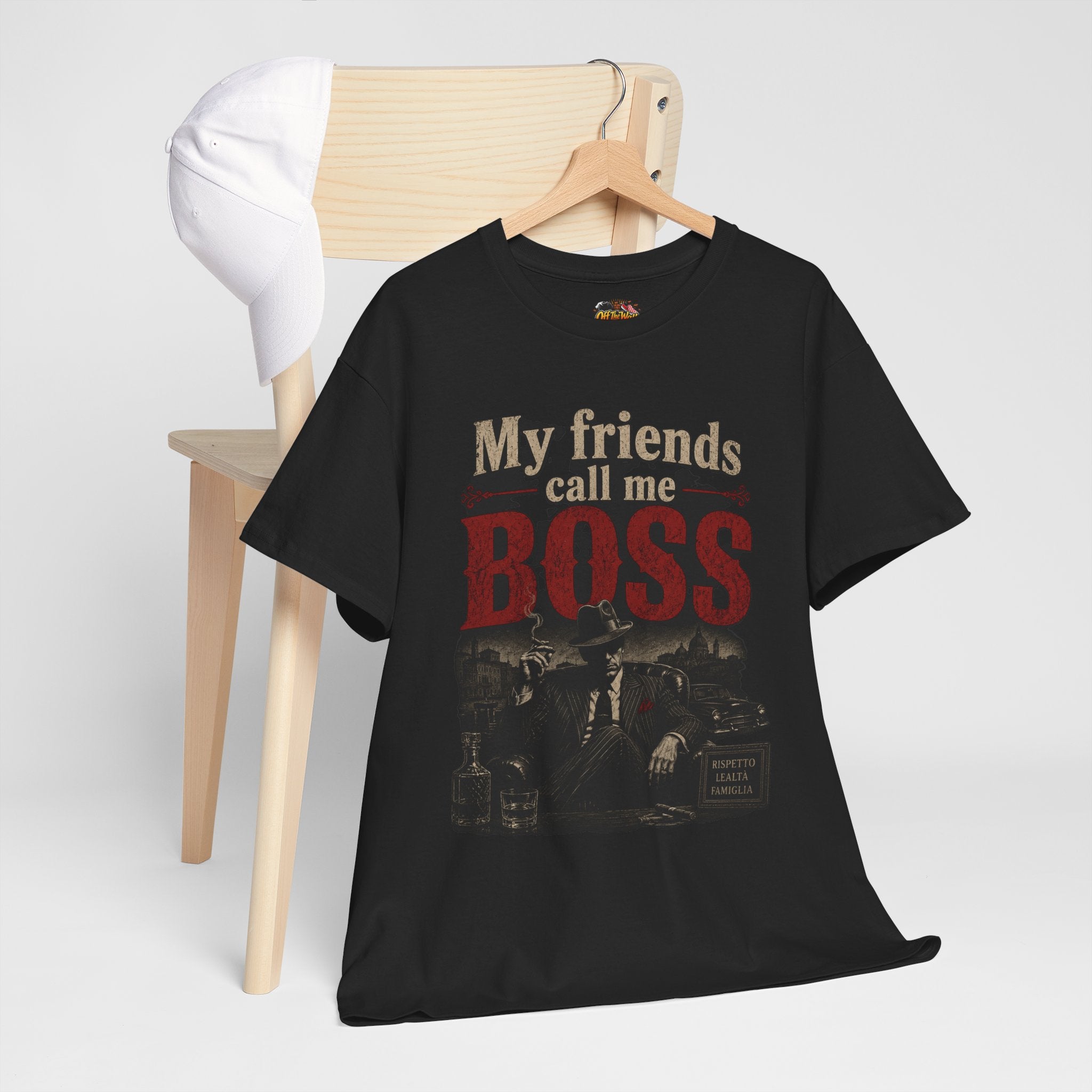 Boss Vintage Tee — "My Friends Call Me Boss" Graphic T-Shirt