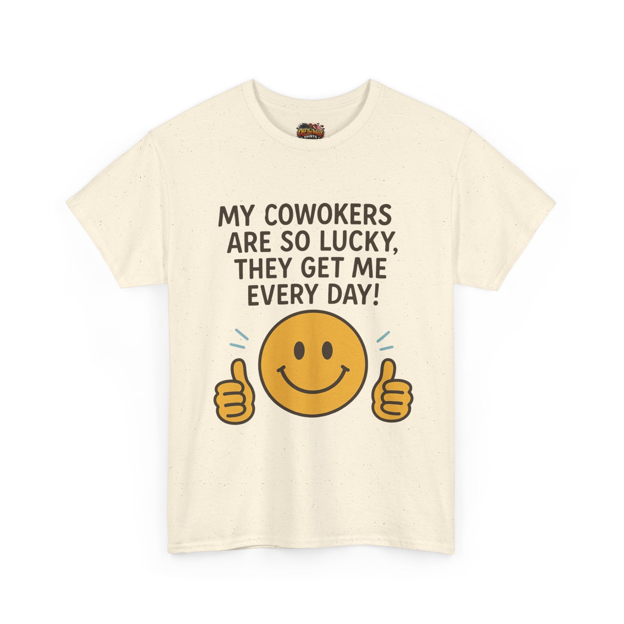 Funny Work Quote Unisex Heavy Cotton Tee, Office Humor Shirt, Coworker Gift, Sarcastic Tee, Work from Home Apparel