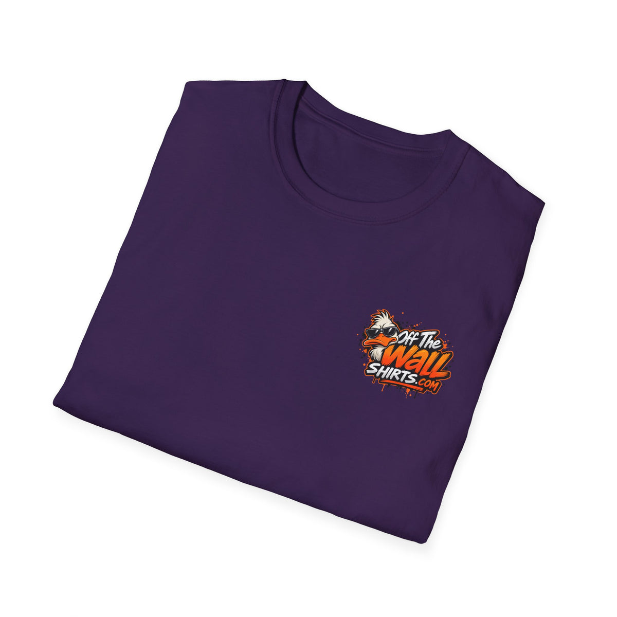 Offended Duck T-Shirt — "I'm Always Forced To Do Shit" Funny Sarcastic Graphic Tee