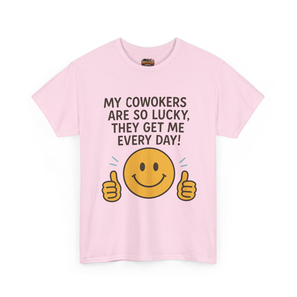 Funny Work Quote Unisex Heavy Cotton Tee, Office Humor Shirt, Coworker Gift, Sarcastic Tee, Work from Home Apparel