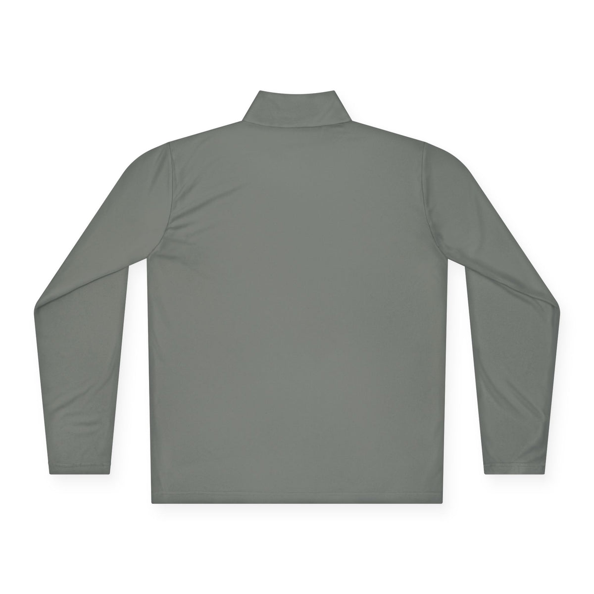 Quarter-Zip Pullover — Small Chest Logo, Nautical Coastal Graphic