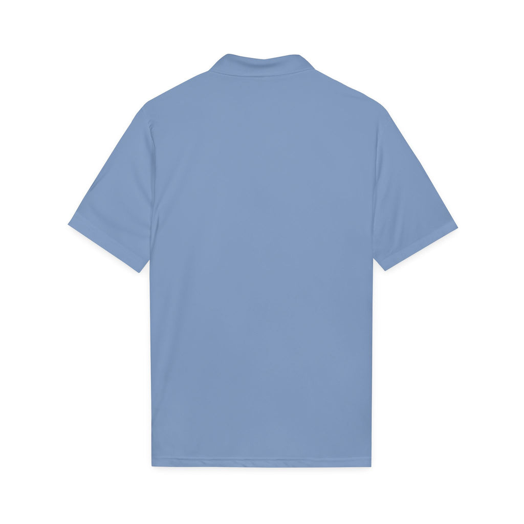 Emmett Wildcats Football Polo — White Performance Sport Shirt