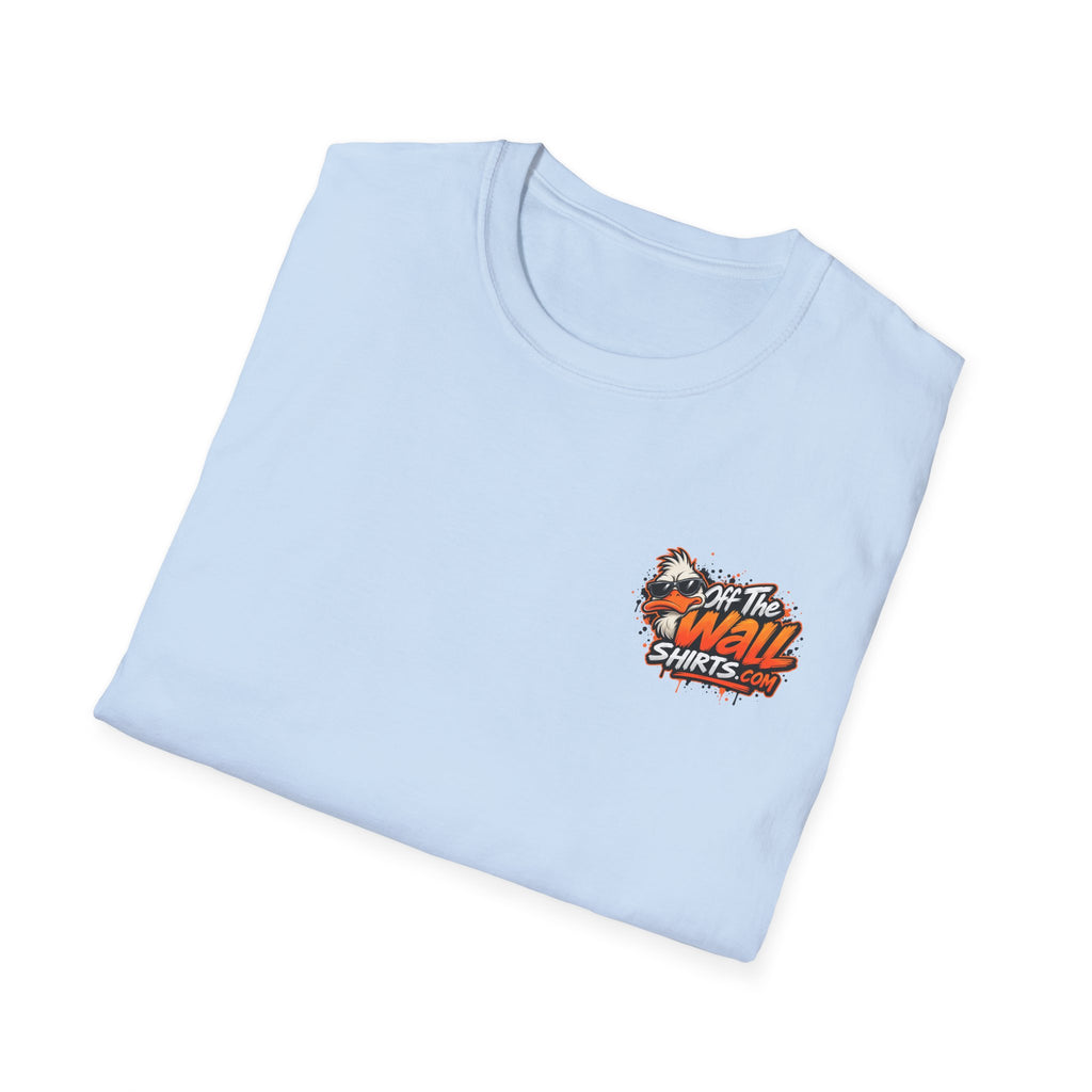 Offended Duck T-Shirt — "I'm Always Forced To Do Shit" Funny Sarcastic Graphic Tee