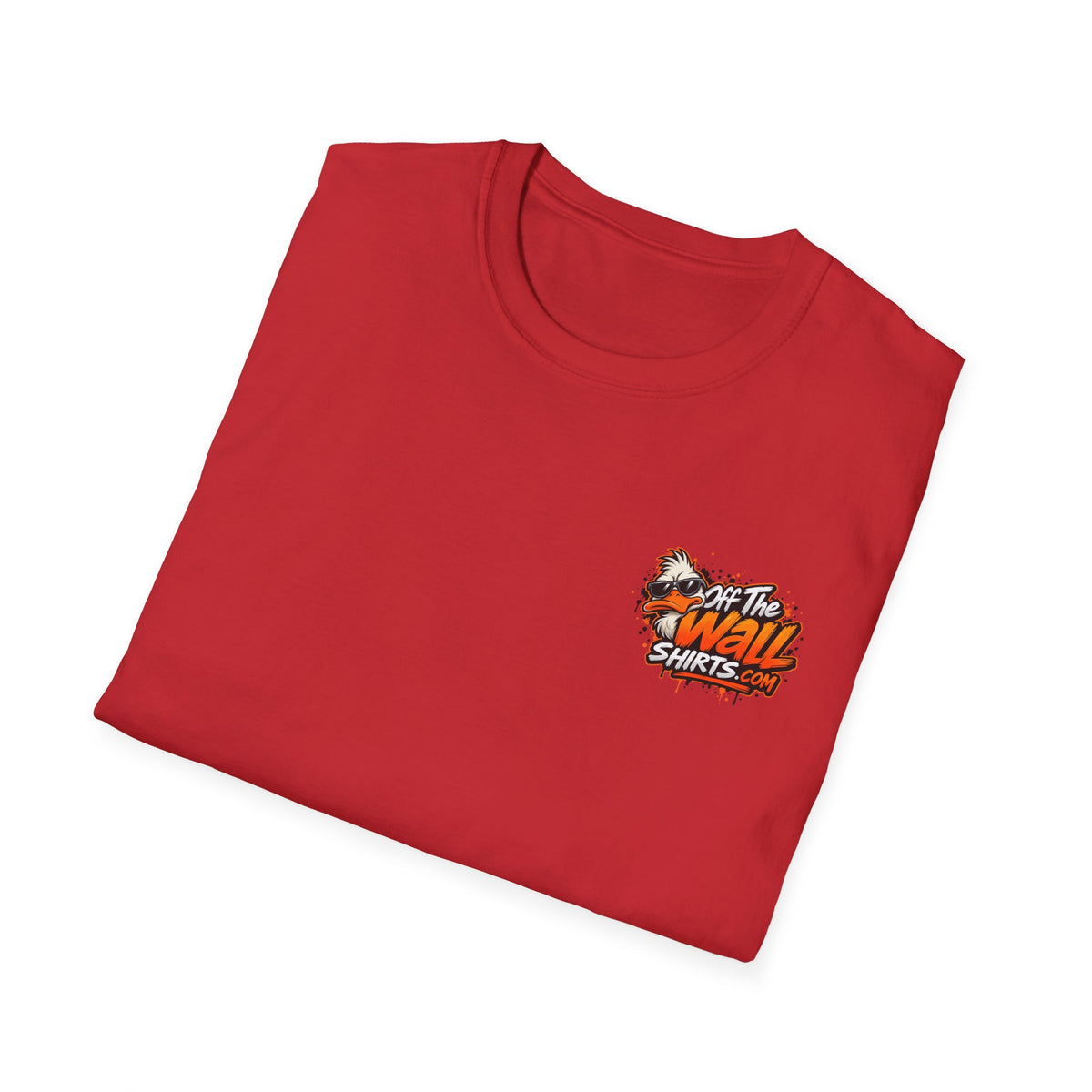 Offended Duck T-Shirt — "I'm Always Forced To Do Shit" Funny Sarcastic Graphic Tee