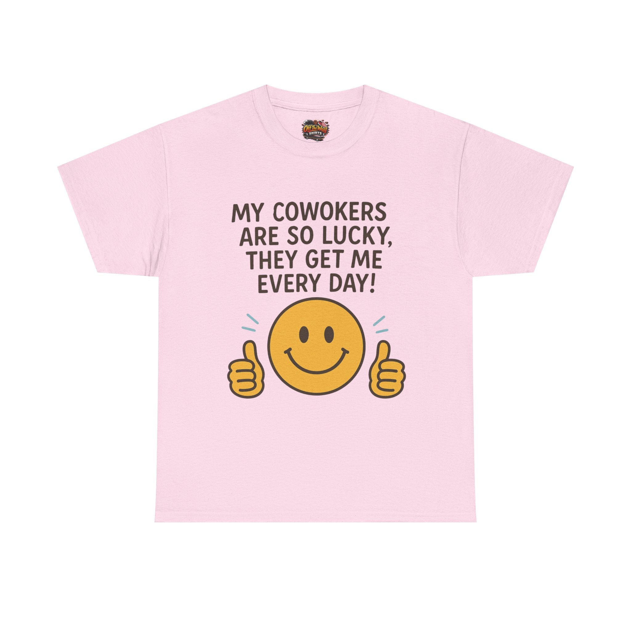 Funny Work Quote Unisex Heavy Cotton Tee, Office Humor Shirt, Coworker Gift, Sarcastic Tee, Work from Home Apparel