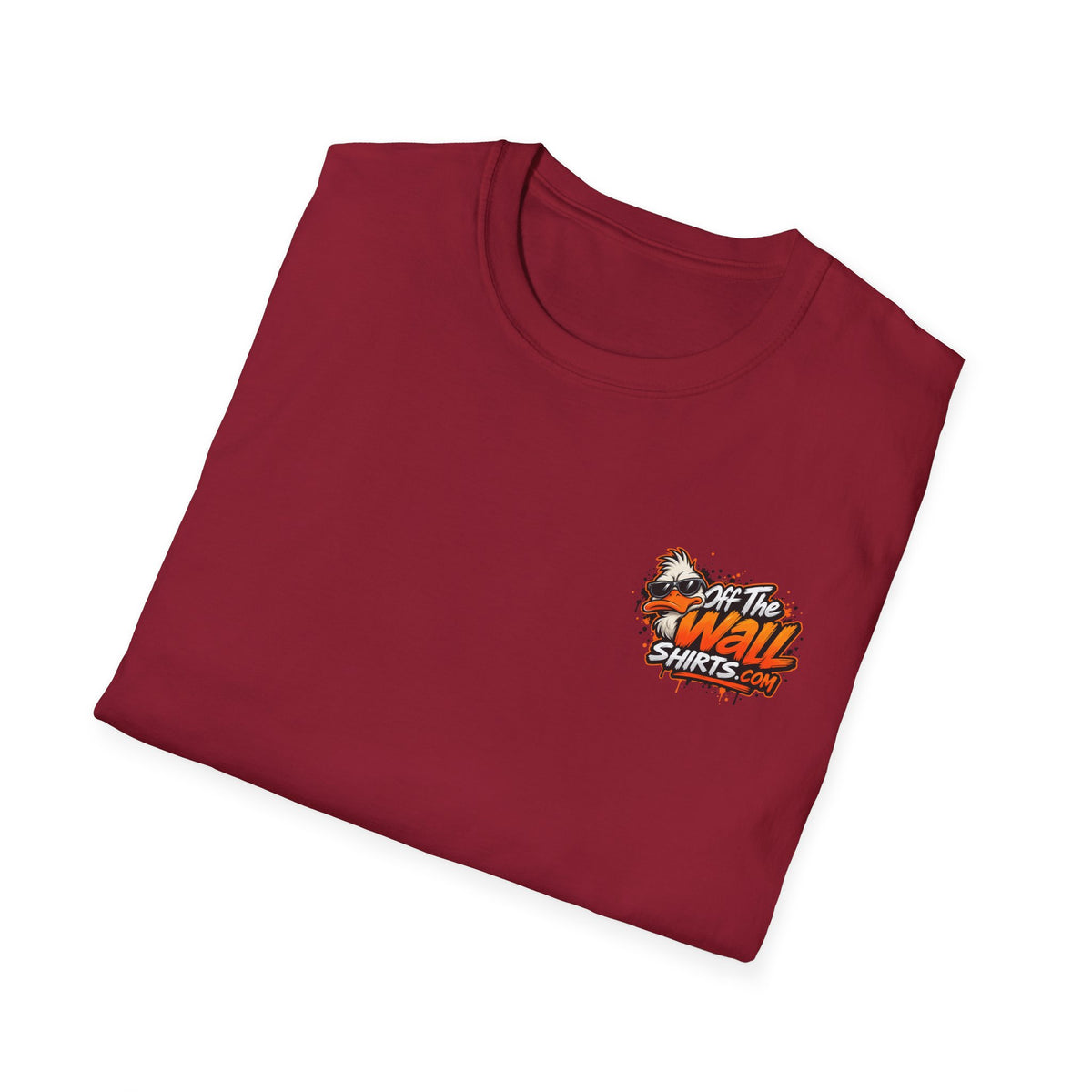 Offended Duck T-Shirt — "I'm Always Forced To Do Shit" Funny Sarcastic Graphic Tee