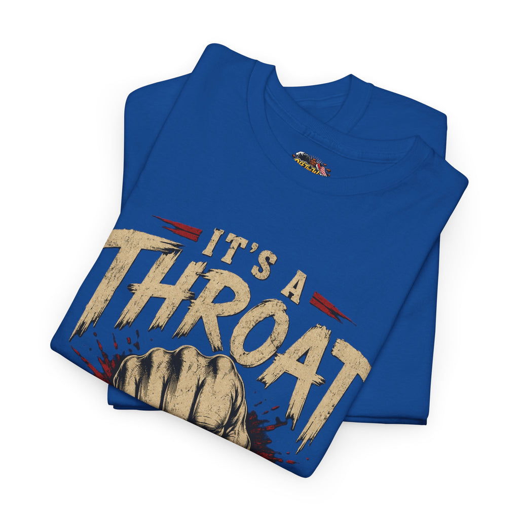 T-Shirt — "It's a Throat Punch Kinda Day" Graphic Tee