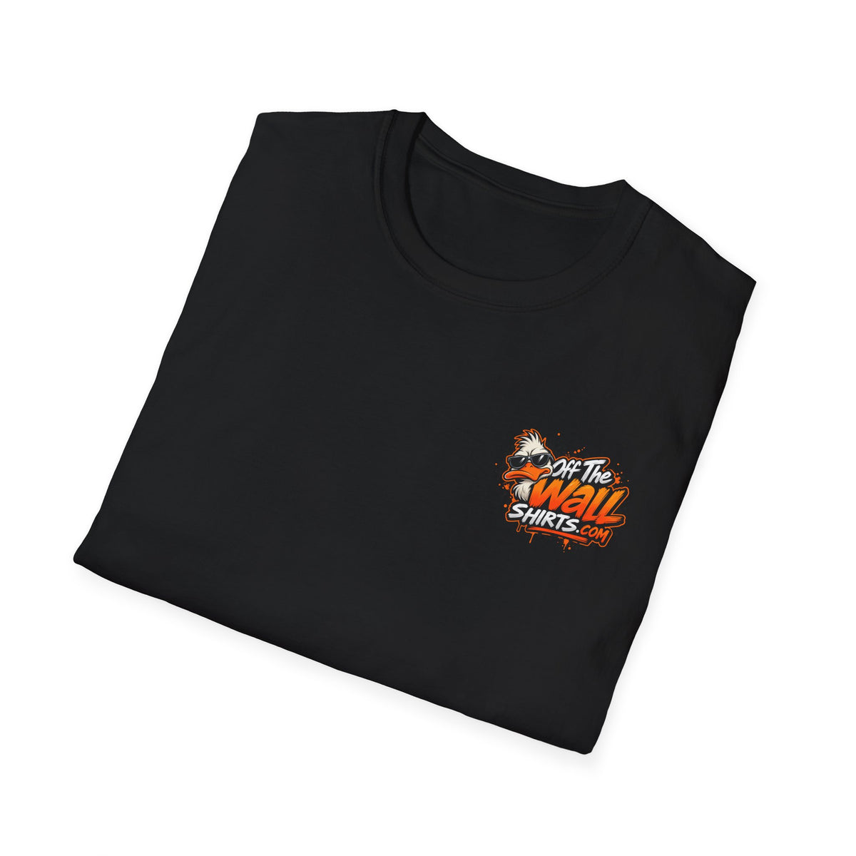 Offended Duck T-Shirt — "I'm Always Forced To Do Shit" Funny Sarcastic Graphic Tee
