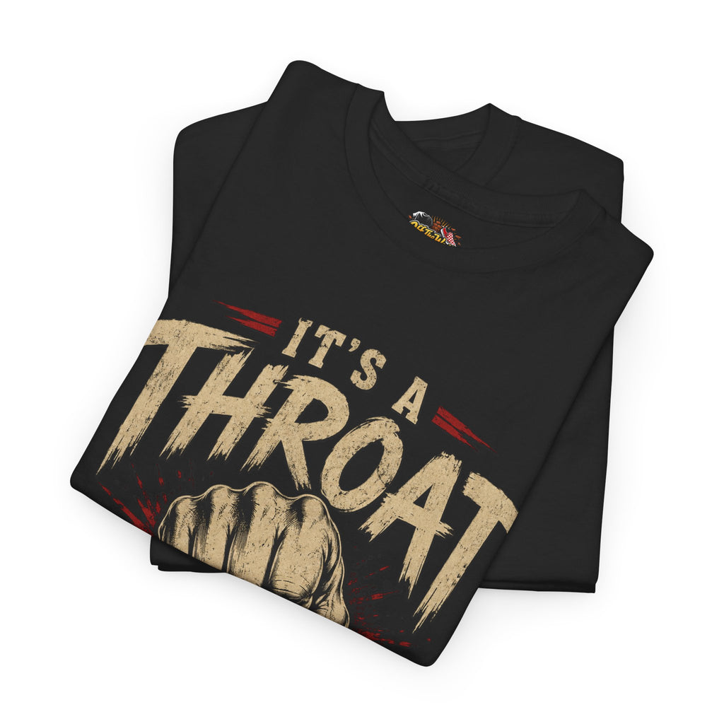 T-Shirt — "It's a Throat Punch Kinda Day" Graphic Tee