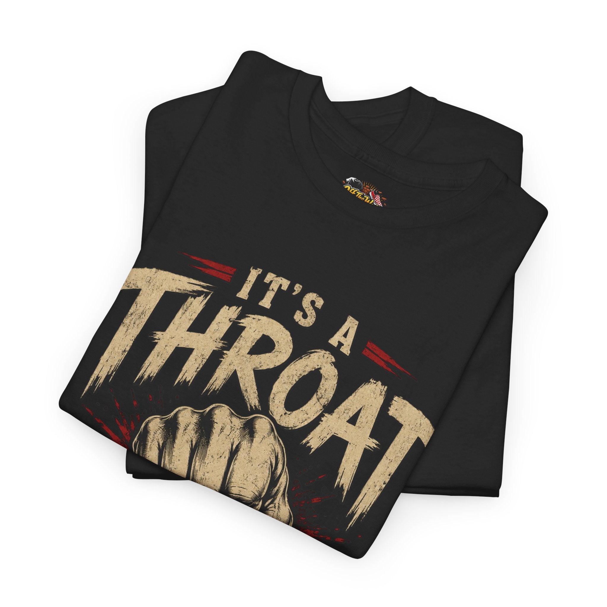 T-Shirt — "It's a Throat Punch Kinda Day" Graphic Tee