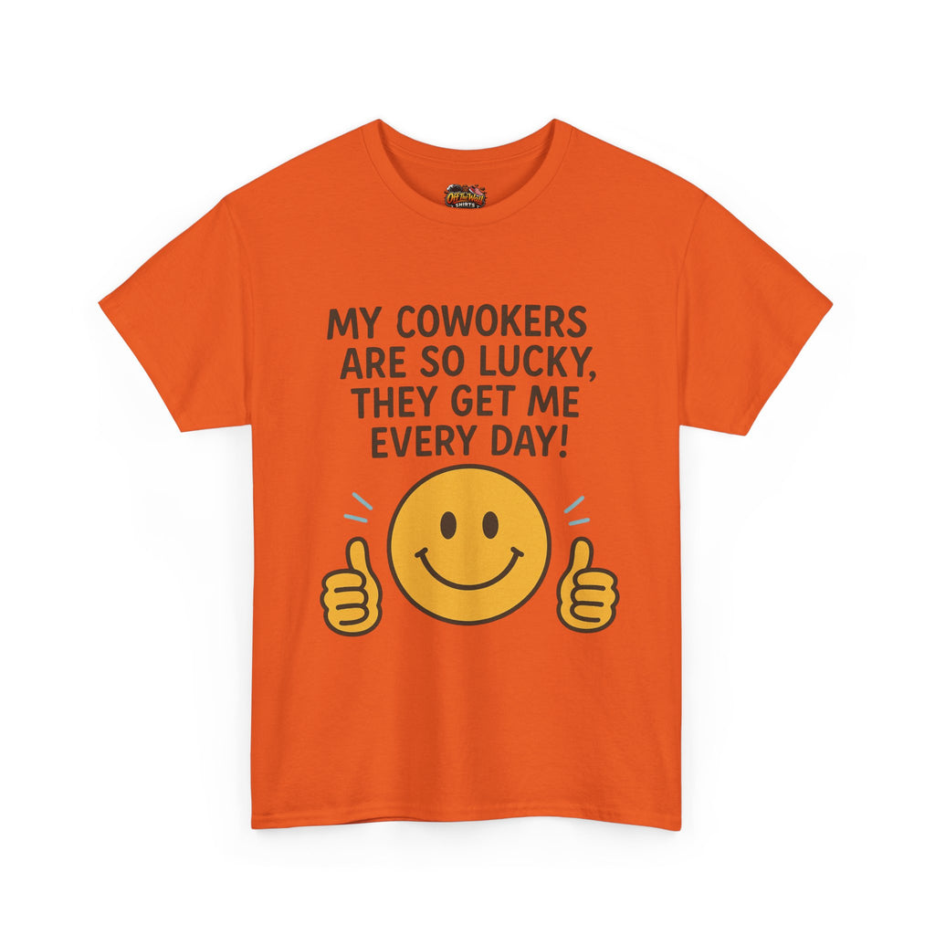 Funny Work Quote Unisex Heavy Cotton Tee, Office Humor Shirt, Coworker Gift, Sarcastic Tee, Work from Home Apparel