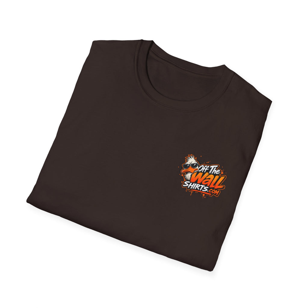 Offended Duck T-Shirt — "I'm Always Forced To Do Shit" Funny Sarcastic Graphic Tee