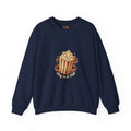 Popcorn & Film Reel Sweatshirt | cozy night art, hygge vibes