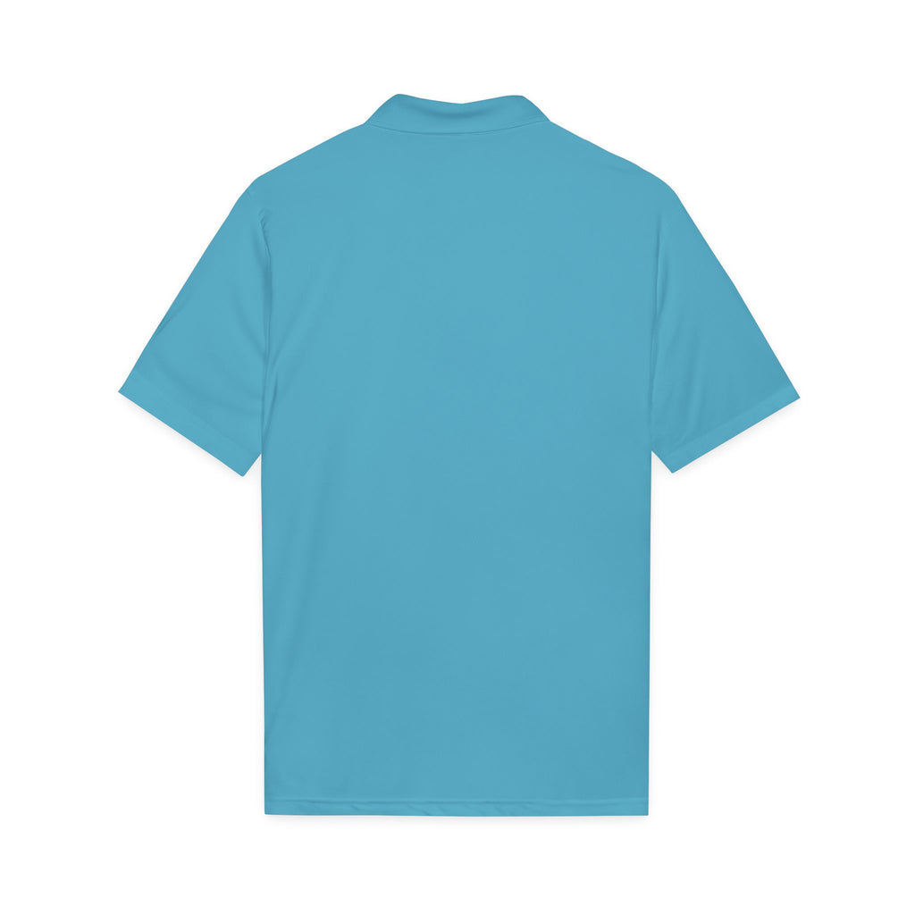 Emmett Wildcats Football Polo — White Performance Sport Shirt