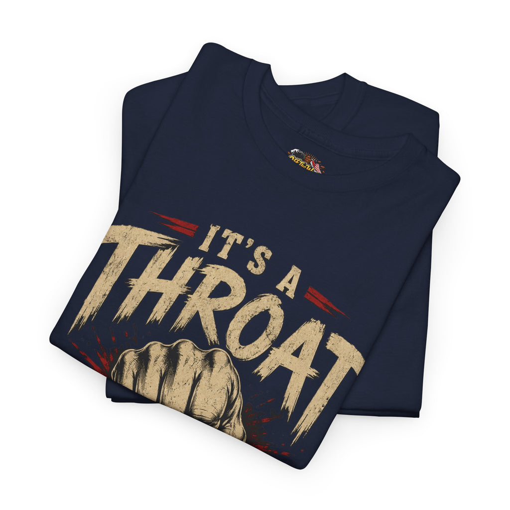 T-Shirt — "It's a Throat Punch Kinda Day" Graphic Tee