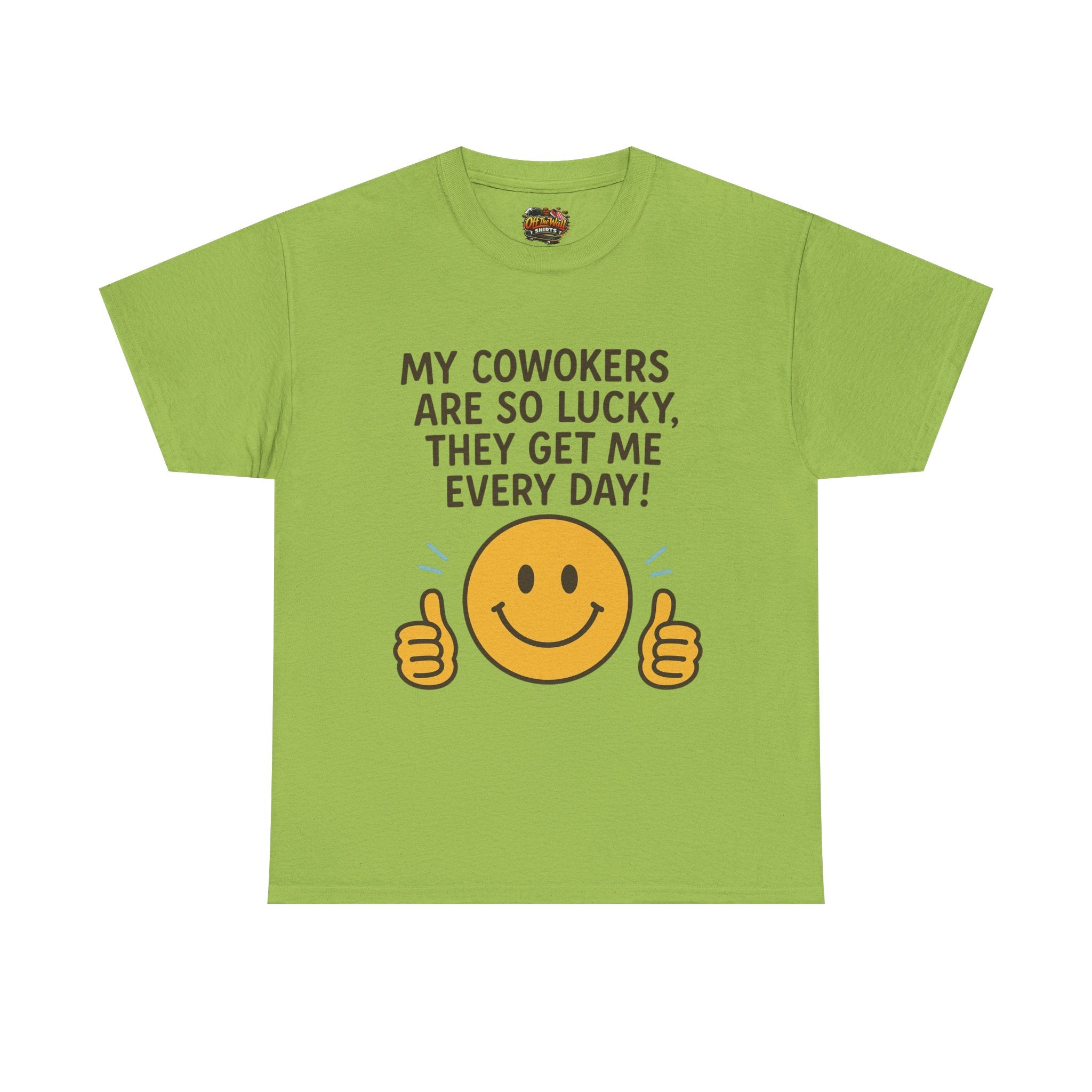 Funny Work Quote Unisex Heavy Cotton Tee, Office Humor Shirt, Coworker Gift, Sarcastic Tee, Work from Home Apparel