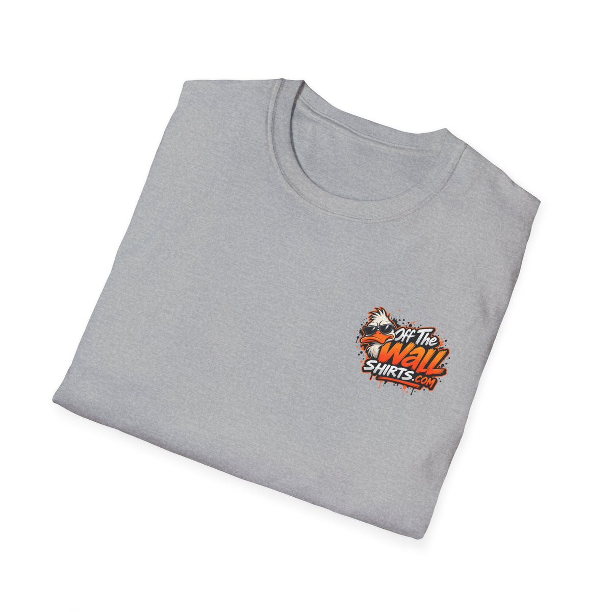 Offended Duck T-Shirt — "I'm Always Forced To Do Shit" Funny Sarcastic Graphic Tee