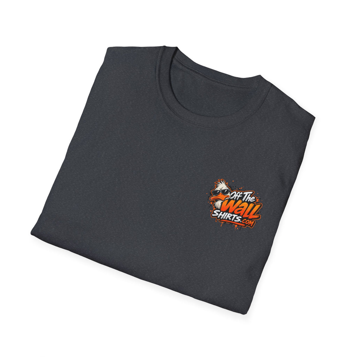 Offended Duck T-Shirt — "I'm Always Forced To Do Shit" Funny Sarcastic Graphic Tee