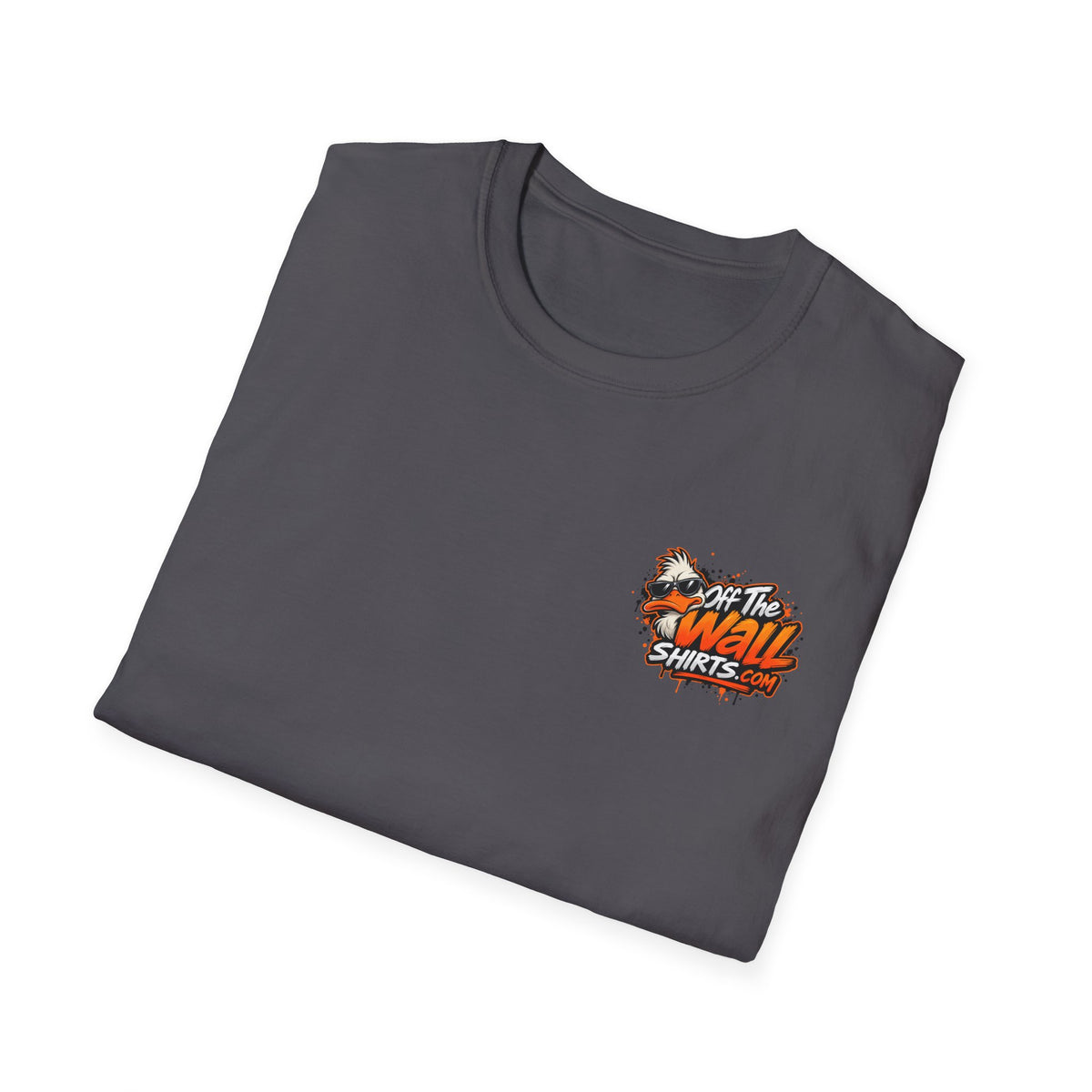 Offended Duck T-Shirt — "I'm Always Forced To Do Shit" Funny Sarcastic Graphic Tee